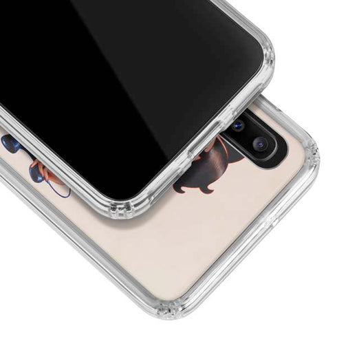 Betty Boop On the Phone Galaxy A30 Clear Case