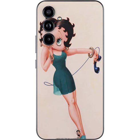 Betty Boop On the Phone Galaxy A54 5G Skin