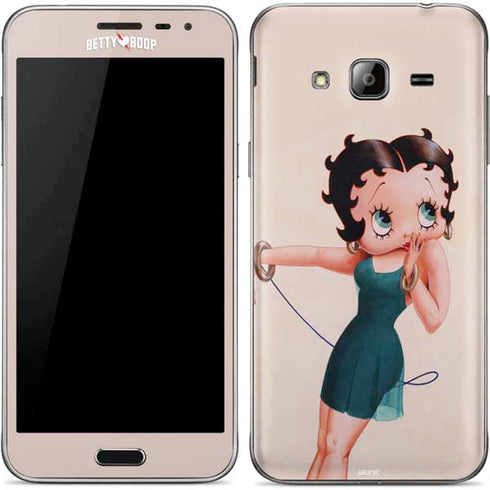 Betty Boop On the Phone Galaxy J3 Skin
