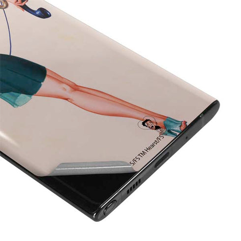 Betty Boop On the Phone Galaxy Note 10 Skin