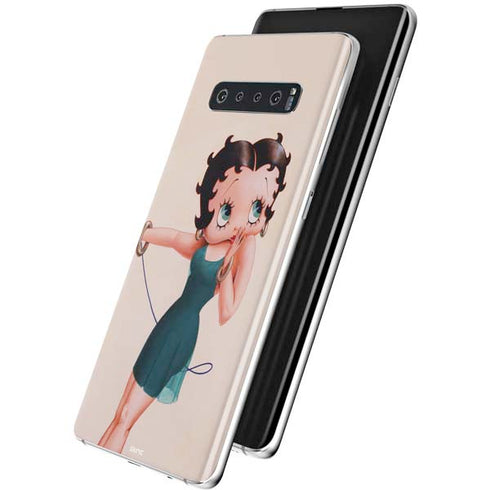 Betty Boop On the Phone Galaxy S10 Plus Skin