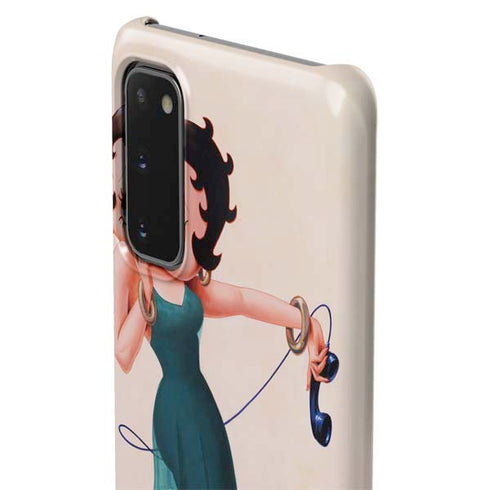 Betty Boop On the Phone Galaxy S20 Lite Case