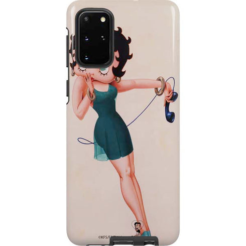 Betty Boop On the Phone Galaxy S20 Plus Pro Case
