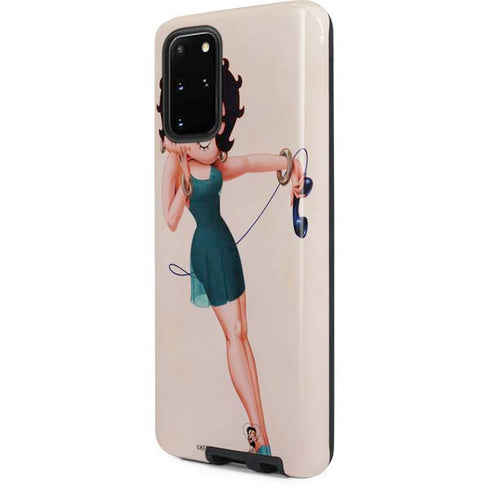 Betty Boop On the Phone Galaxy S20 Plus Pro Case