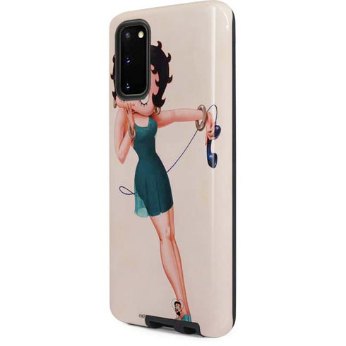 Betty Boop On the Phone Galaxy S20 Pro Case