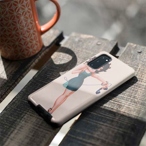 Betty Boop On the Phone Galaxy S20 Pro Case