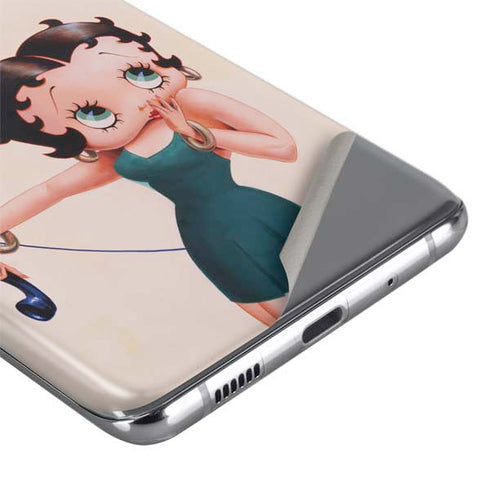 Betty Boop On the Phone Galaxy S20 Ultra 5G Skin