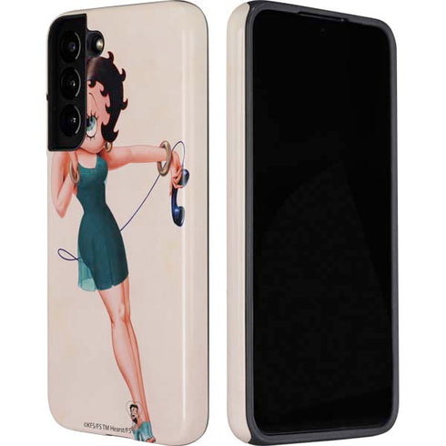 Betty Boop On the Phone Galaxy S22 Plus Pro Case