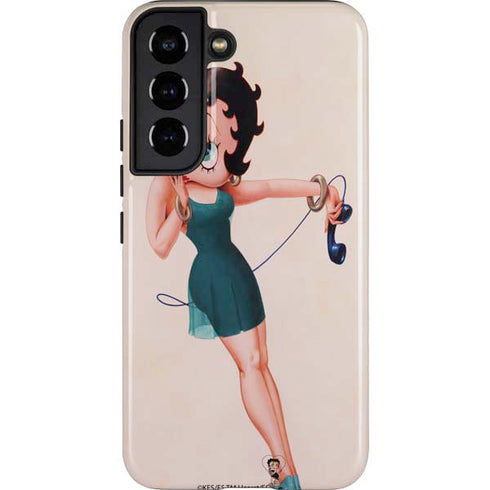 Betty Boop On the Phone Galaxy S22 Pro Case