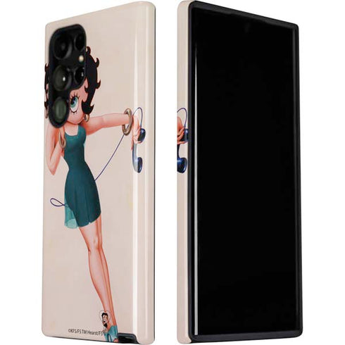 Betty Boop On the Phone Galaxy S22 Ultra Pro Case