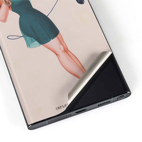 Betty Boop On the Phone Galaxy S22 Ultra Skin