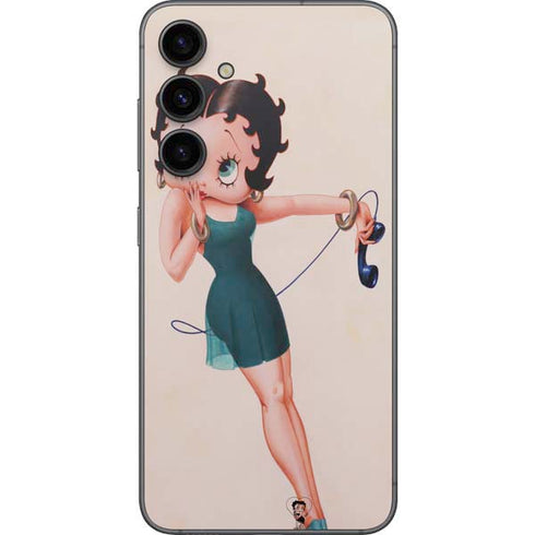 Betty Boop On the Phone Galaxy S23 FE Skin