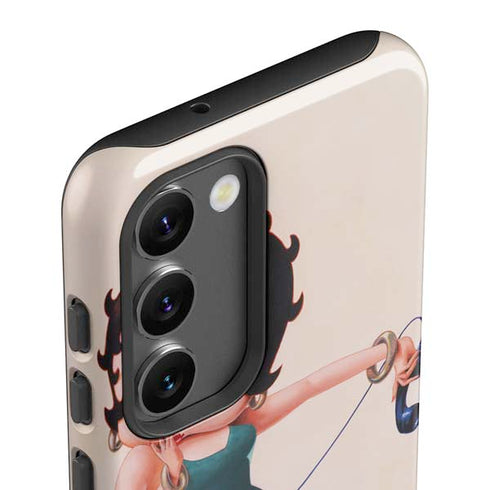 Betty Boop On the Phone Galaxy S23 Plus Pro Case