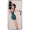 Betty Boop On the Phone Galaxy S24 Plus Clear Case