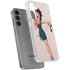 Betty Boop On the Phone Galaxy S24 Plus Clear Case