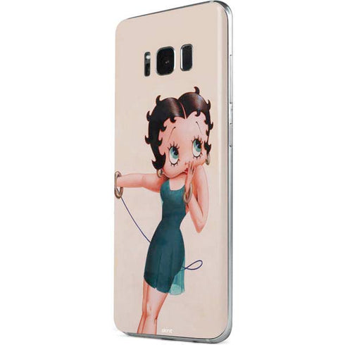 Betty Boop On the Phone Galaxy S8 Skin