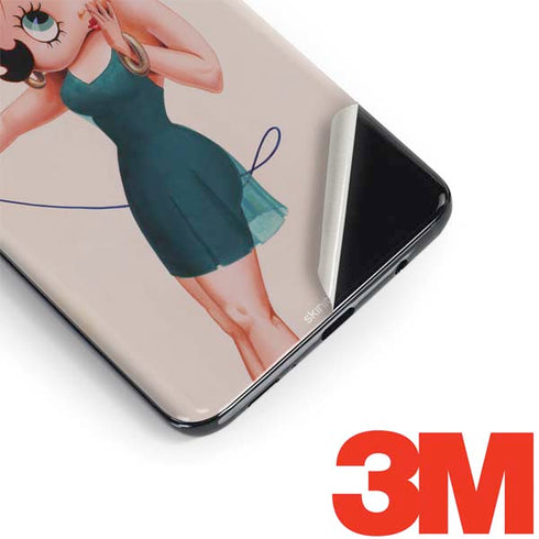 Betty Boop On the Phone Galaxy S9 Skin