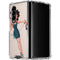Betty Boop On the Phone Galaxy Z Fold4 5G Clear Case