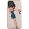 Betty Boop On the Phone iPhone 11 Impact Case