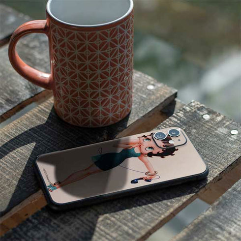 Betty Boop On the Phone iPhone 11 Skin