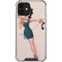 Betty Boop On the Phone iPhone 12 Clear Case