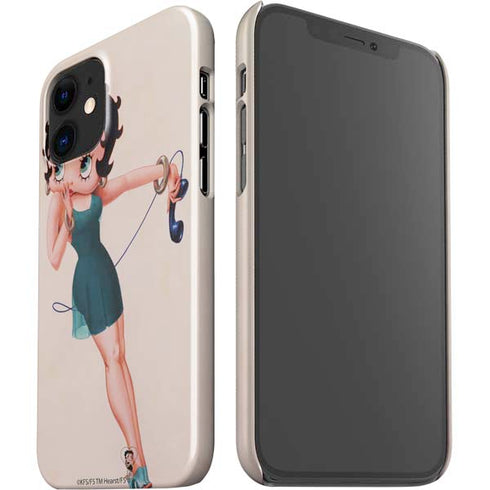 Betty Boop On the Phone iPhone 12 Mini Lite Case