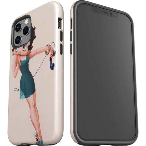 Betty Boop On the Phone iPhone 12 Pro Max Impact Case