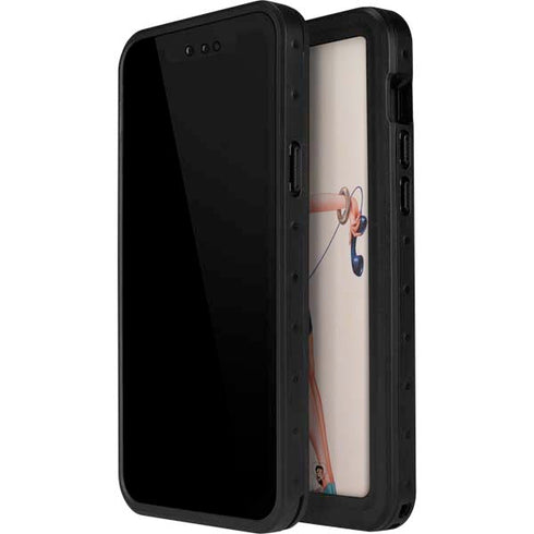 Betty Boop On the Phone iPhone 12 Pro Max Waterproof Case
