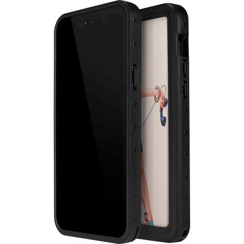 Betty Boop On the Phone iPhone 12 Pro Waterproof Case