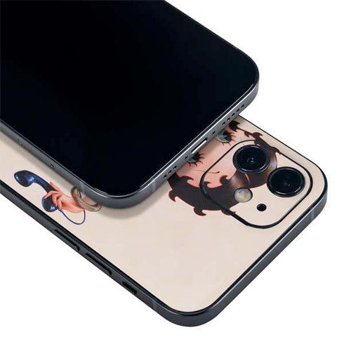 Betty Boop On the Phone iPhone 12 Skin
