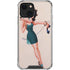 Betty Boop On the Phone iPhone 14 Plus Clear Case