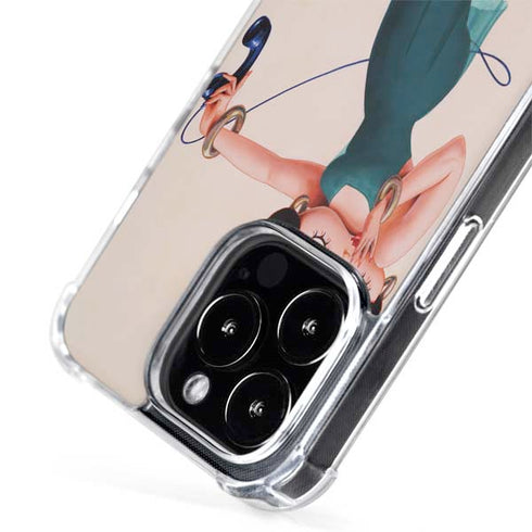Betty Boop On the Phone iPhone 15 Pro MagSafe Case