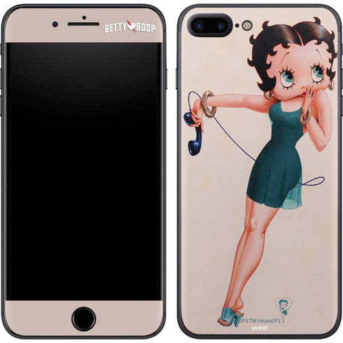 Betty Boop On the Phone iPhone 7 Plus Skin