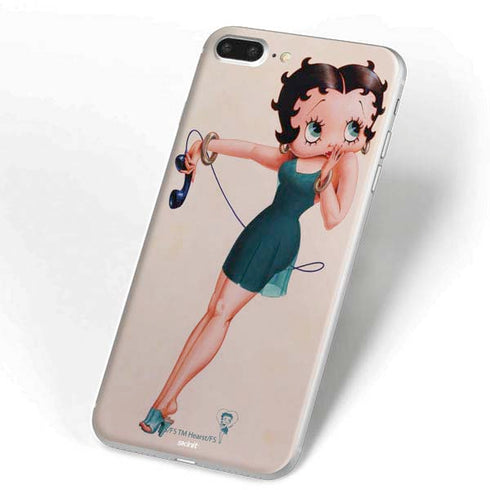 Betty Boop On the Phone iPhone 7 Plus Skin