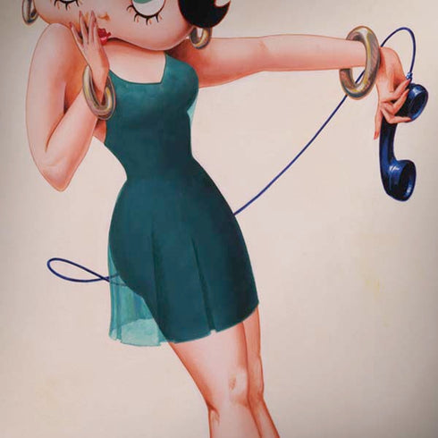 Betty Boop On the Phone iPhone X Pro Case