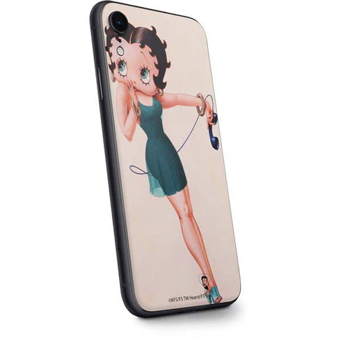 Betty Boop On the Phone iPhone XR Skin