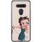 Betty Boop On the Phone LG K51/Q51 Clear Case