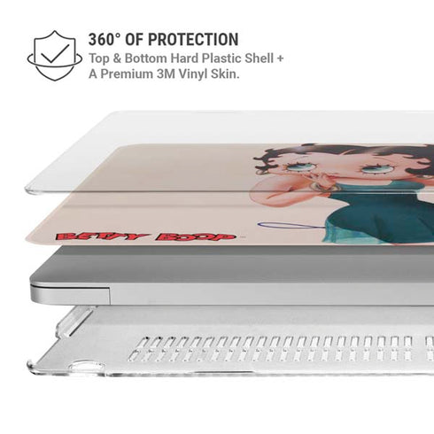 Betty Boop On the Phone MacBook Air 13in M1 (2021) Case plus Skin