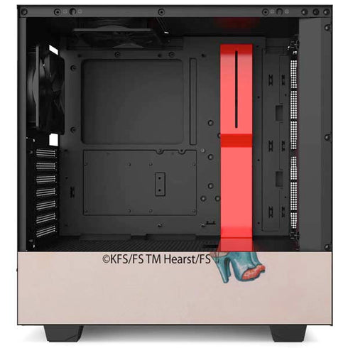 Betty Boop On the Phone NZXT H510 Compact ATX Mid-Tower Case Skin