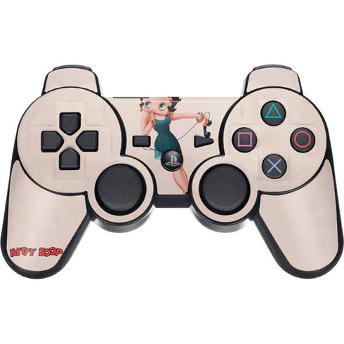Betty Boop On the Phone PS3 Dual Shock wireless controller Skin