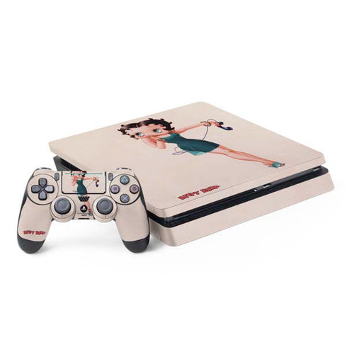 Betty Boop On the Phone PS4 Slim Bundle Skin