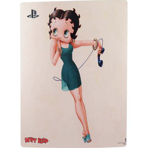 Betty Boop On the Phone PS5 Bundle Skin