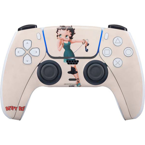 Betty Boop On the Phone PS5 Controller Skin