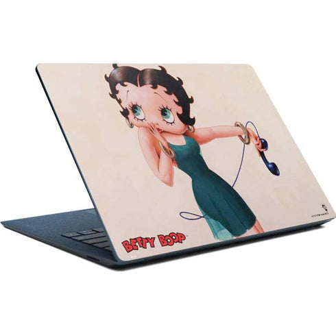 Betty Boop On the Phone Surface Laptop Skin