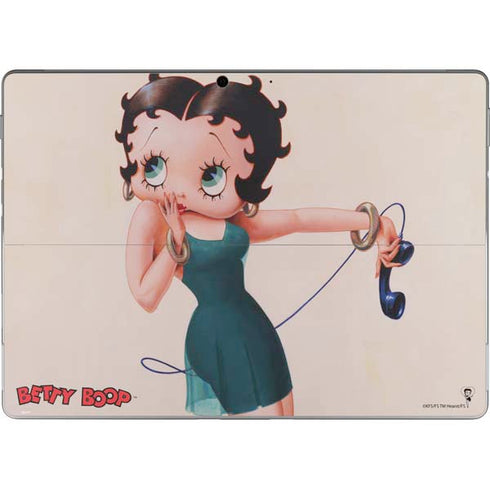 Betty Boop On the Phone Surface Pro 9 Skin