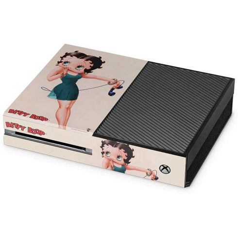 Betty Boop On the Phone Xbox One Console Skin