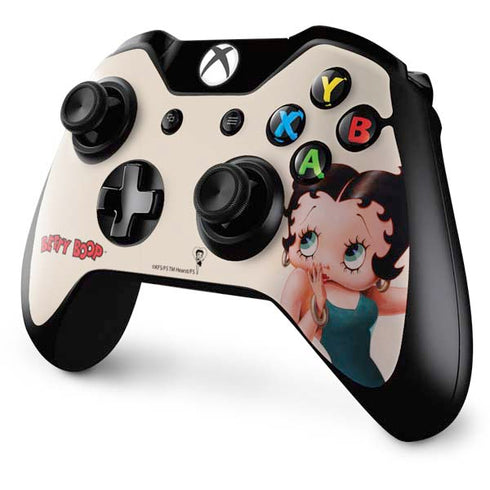 Betty Boop On the Phone Xbox One Controller Skin