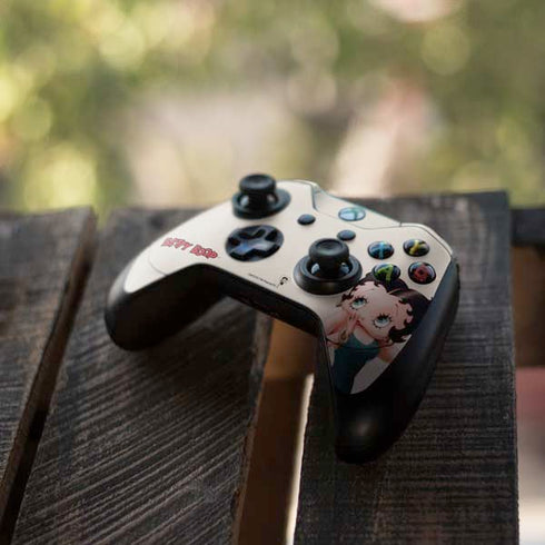 Betty Boop On the Phone Xbox One Elite Controller Skin