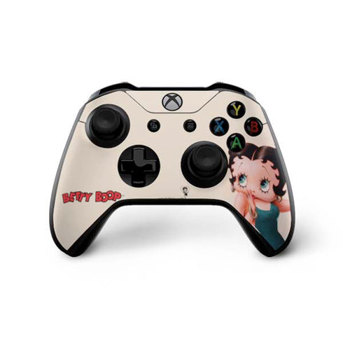 Betty Boop On the Phone Xbox One X Controller Skin