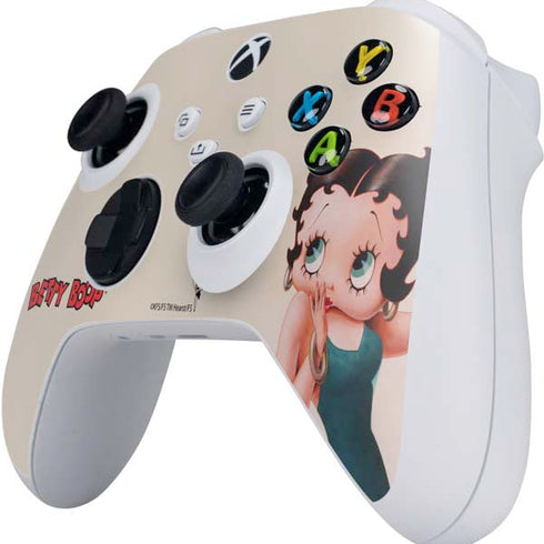 Betty Boop On the Phone Xbox Series S Controller Skin